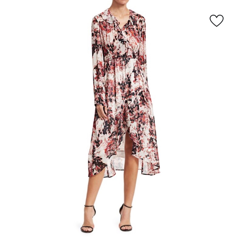 IRO
Garden Ruffle Wrap Dress
